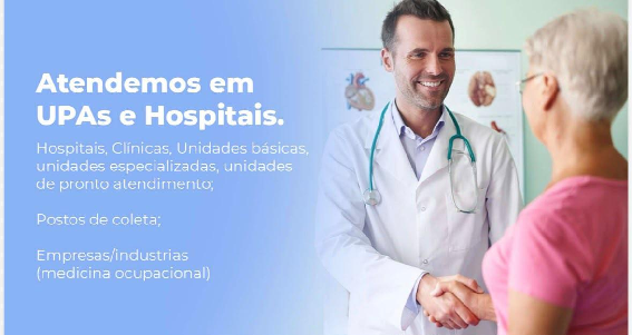 Atendimento em hospitais, clínicas e unidades públicas